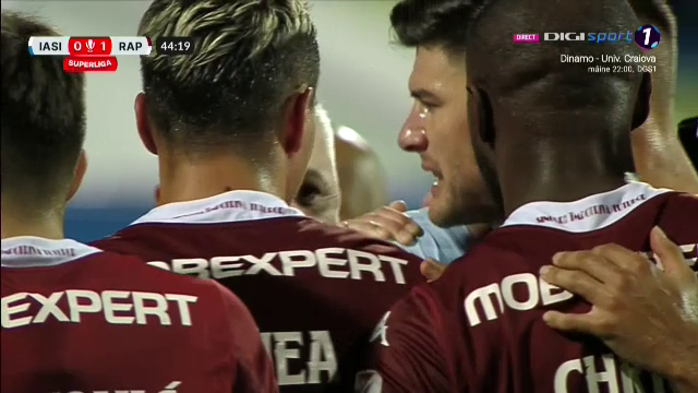 Camerele TV au fost pe el! Cum a reacționat Marius Șumudică după ce Rapid a deschis scorul la Iași_9