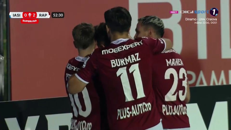 Poli Iași - Rapid 1-2 | Șumudică a venit cu norocul! Giuleștenii sparg gheața și obțin prima victorie în campionat_7