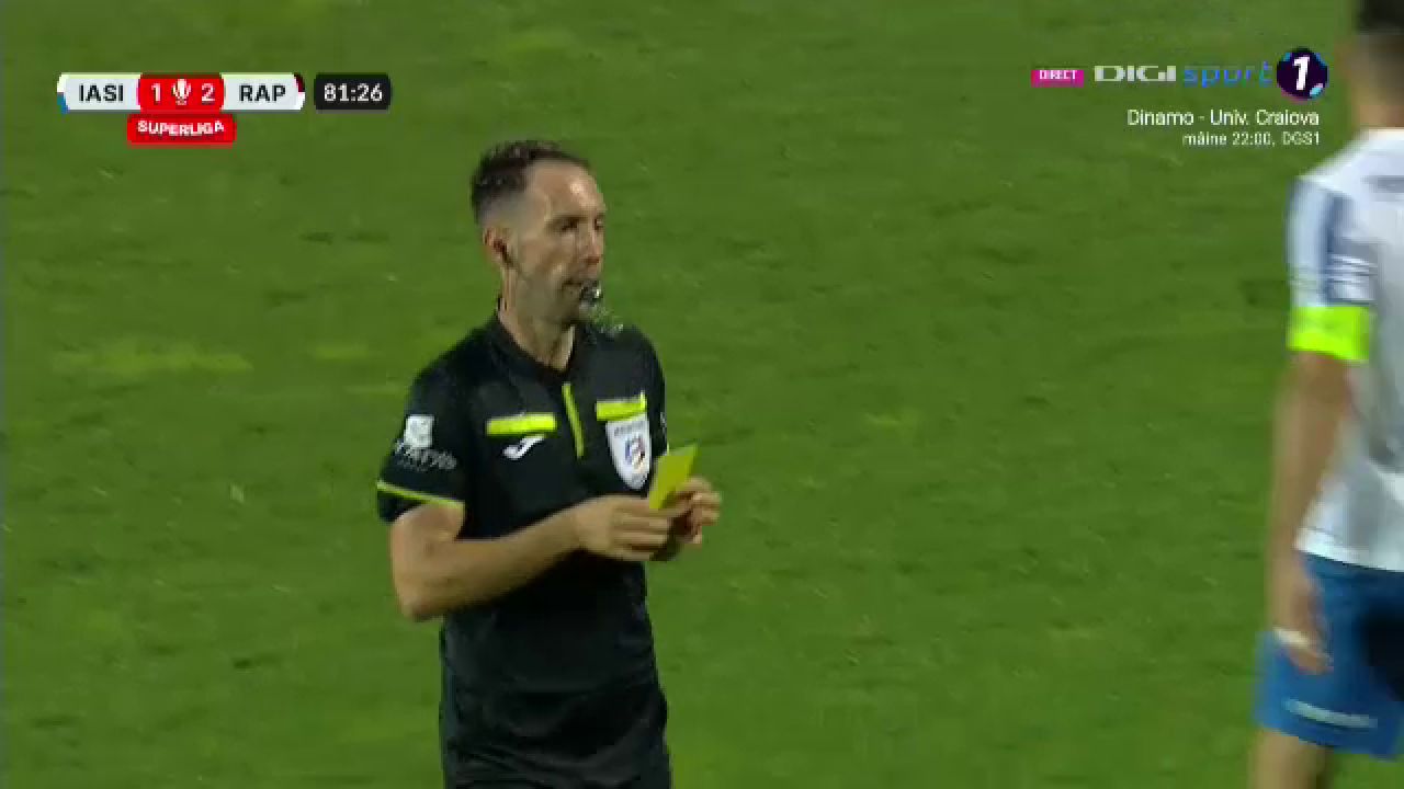 N-a scăpat! Motivul pentru care Marius Șumudică a încasat un cartonaș galben la debutul pe banca Rapidului_13