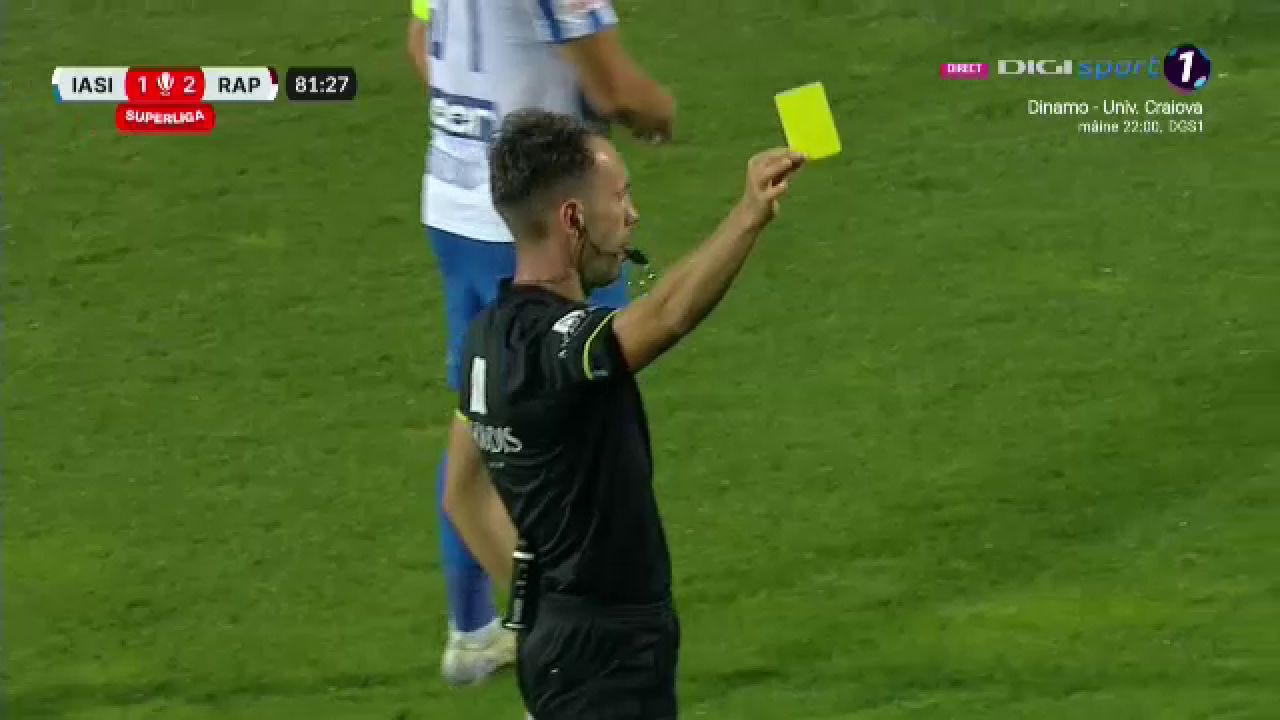 N-a scăpat! Motivul pentru care Marius Șumudică a încasat un cartonaș galben la debutul pe banca Rapidului_14