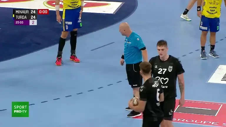 Minaur Baia Mare - Potaissa Turda &icirc;n semifinala Supercupei (finalul meciului)