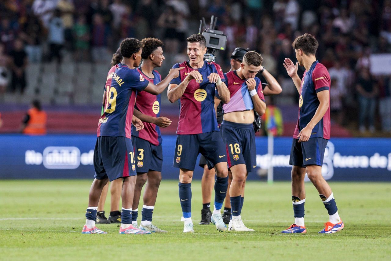 FC Barcelona, start perfect în La Liga! Lamine Yamal și Robert Lewandowski și-au făcut din nou datoria în derby-ul cu Athletic Bilbao_2