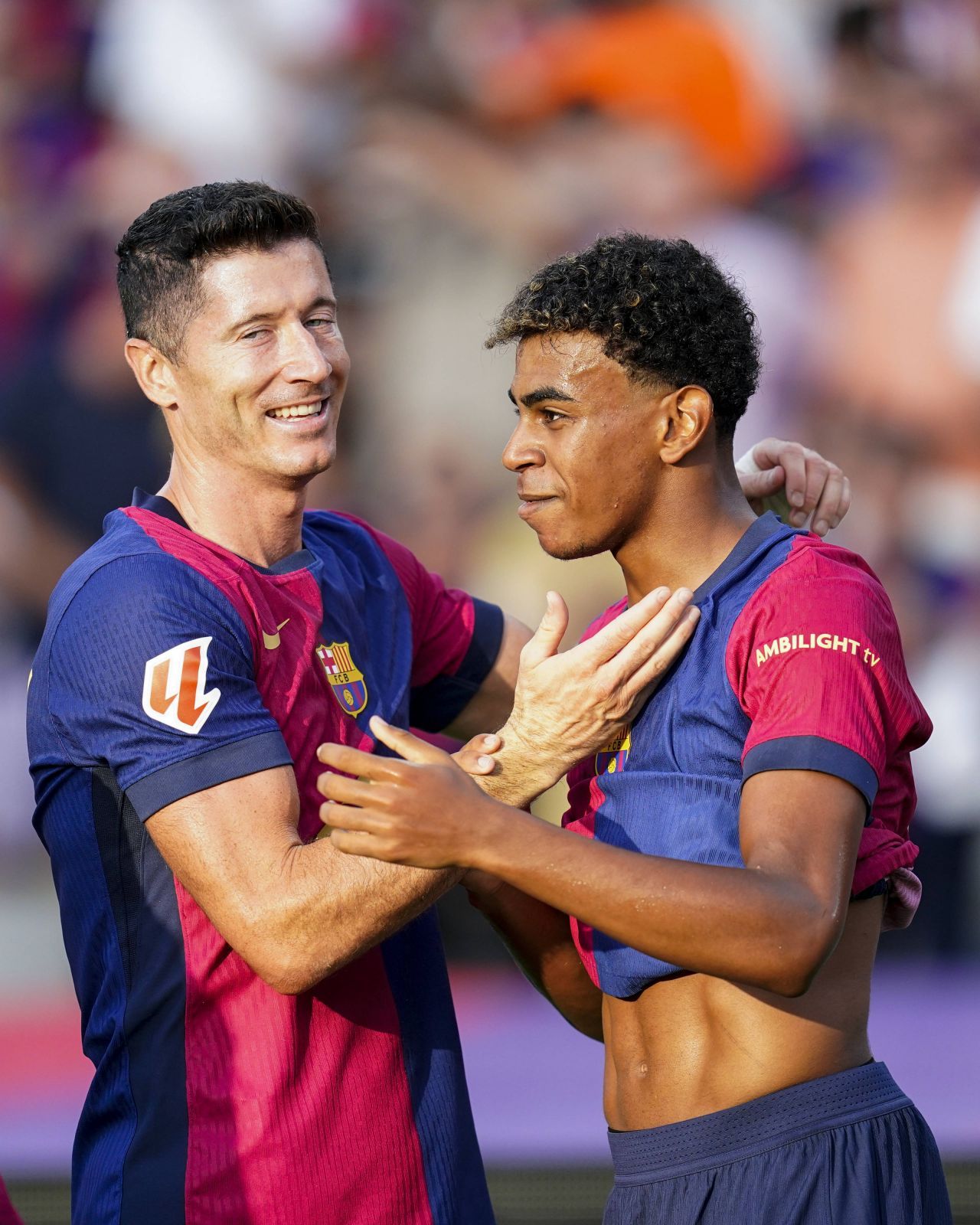 FC Barcelona, start perfect în La Liga! Lamine Yamal și Robert Lewandowski și-au făcut din nou datoria în derby-ul cu Athletic Bilbao_3