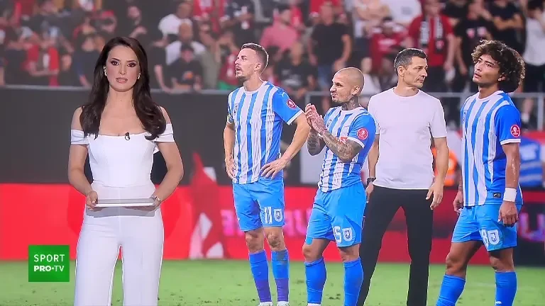 Universitatea Craiova protestează după eșecul cu Dinamo, scor 1-2 (25 august 2024)
