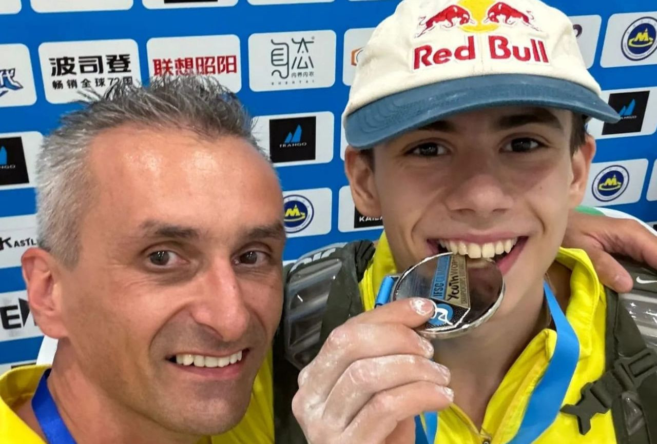 Darius Râpă, vicecampion mondial la escaladă: 
