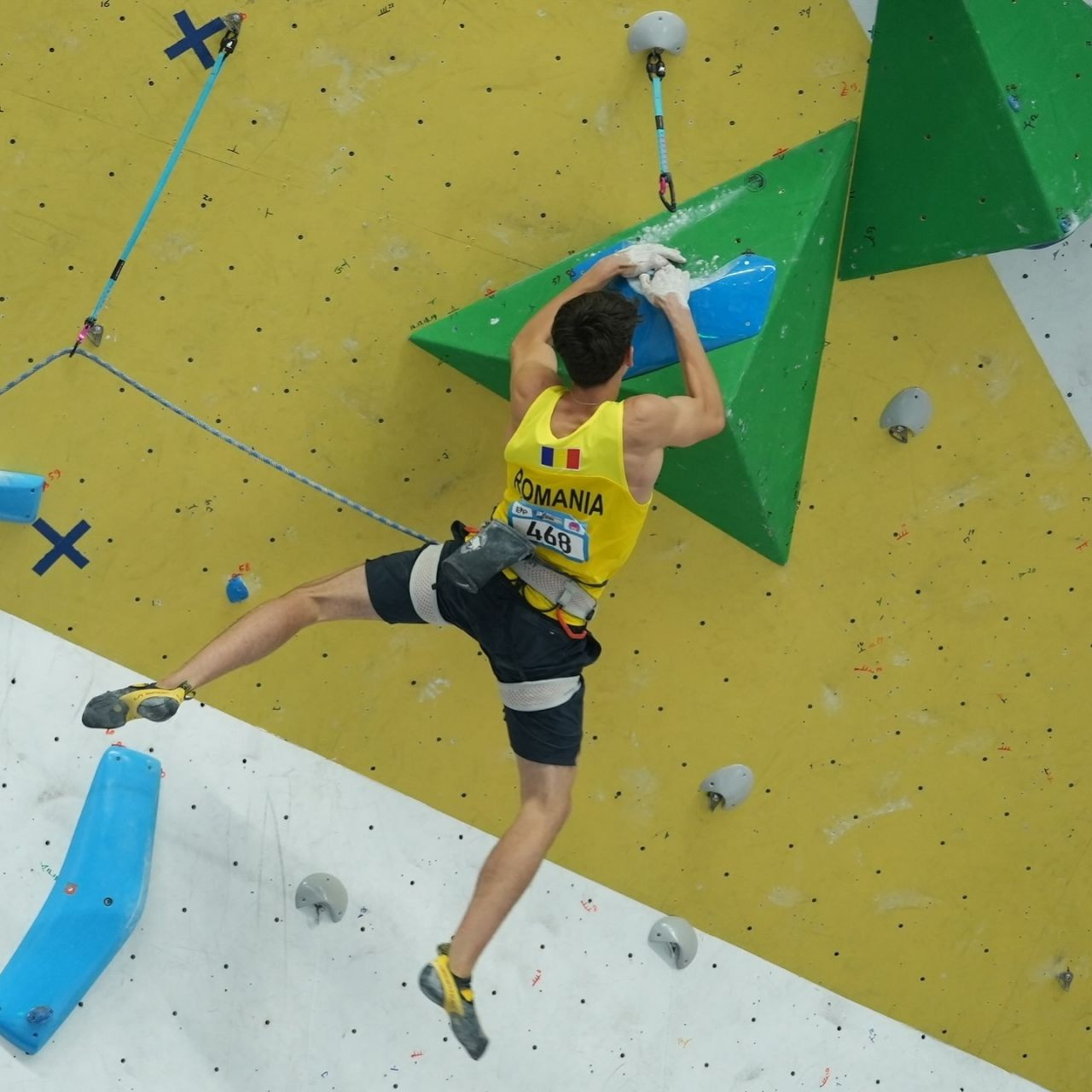 Darius Râpă, vicecampion mondial la escaladă: 