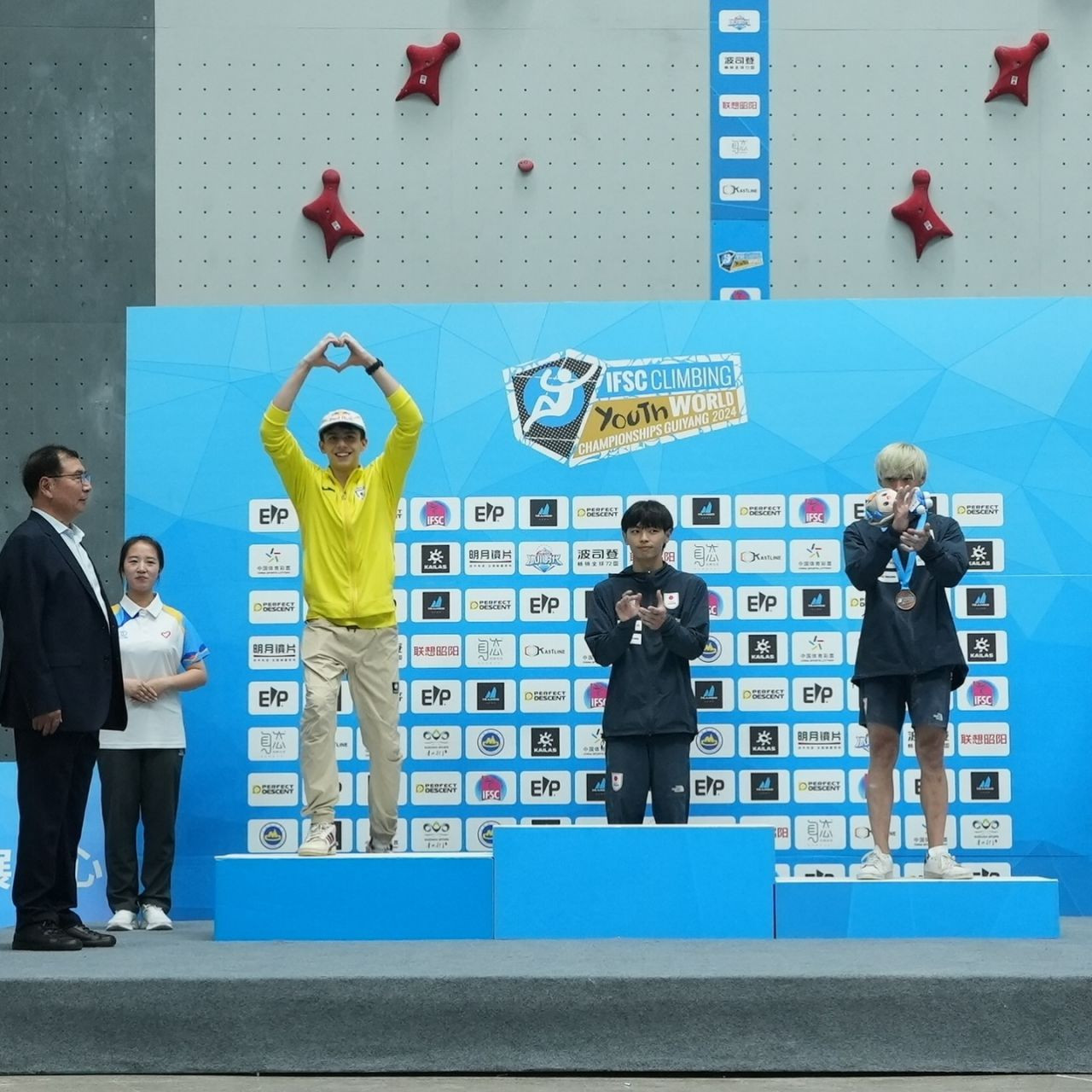 Darius Râpă, vicecampion mondial la escaladă: 