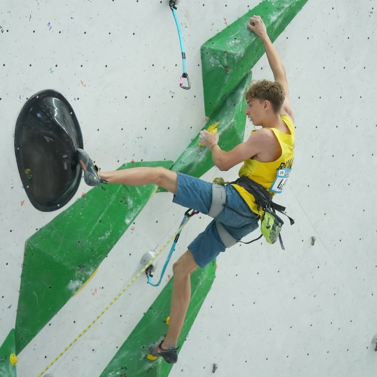 Darius Râpă, vicecampion mondial la escaladă: 