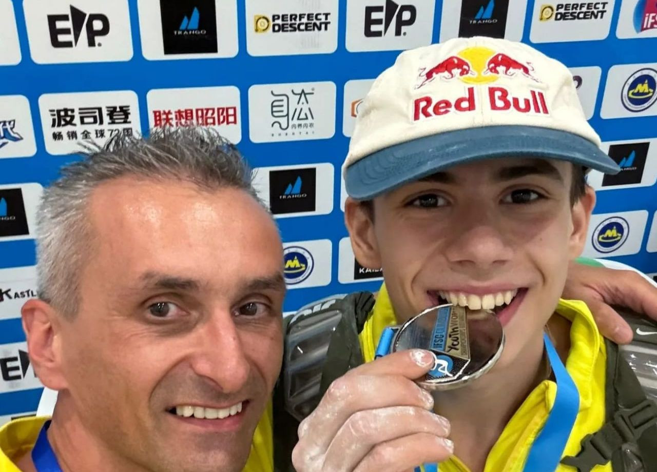 Darius Râpă, vicecampion mondial la escaladă: 