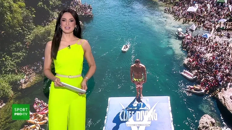 Constantin Popovici a urcat din nou pe podium &icirc;n cea mai spectaculoasă competiție de sărituri &icirc;n apă