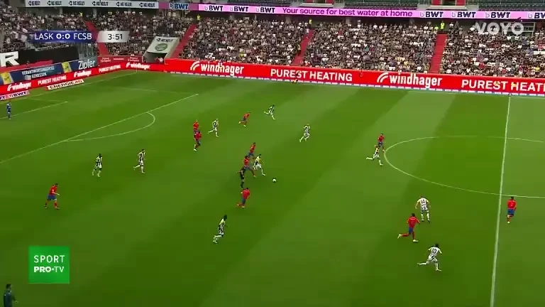 LASK Linz - FCSB 1-1 (rezumat play-off Europa League tur)