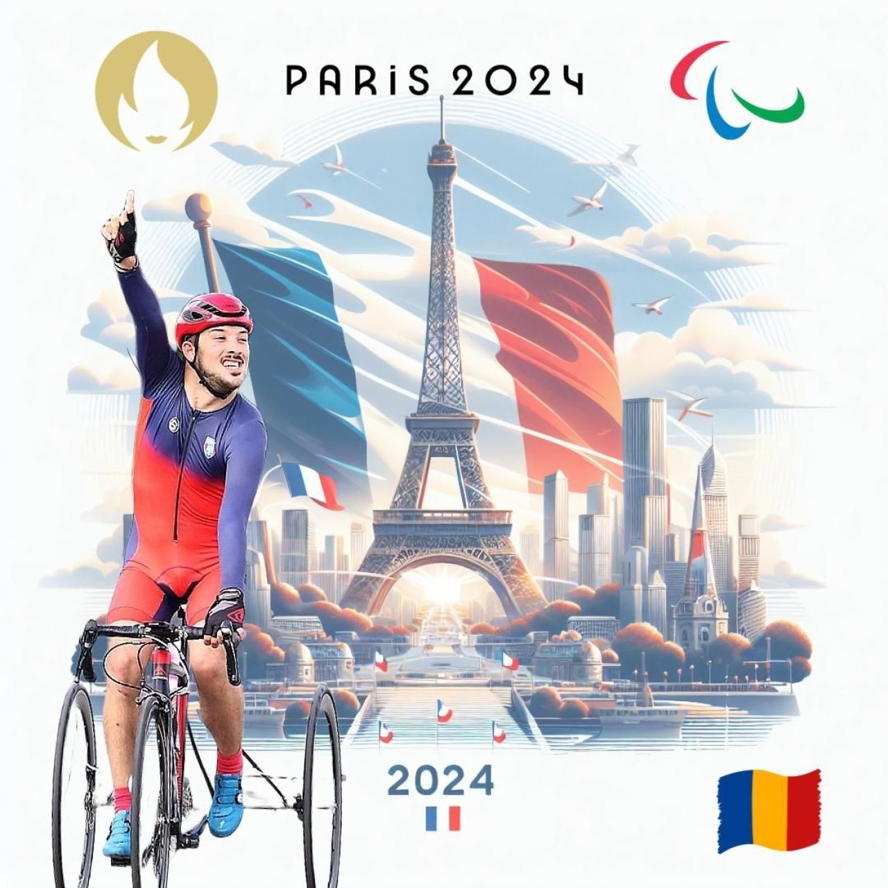 Theodor Matican: Povestea impresionantă a ciclistului, care reprezintă România la Jocurile Paralimpice de la Paris 2024_2