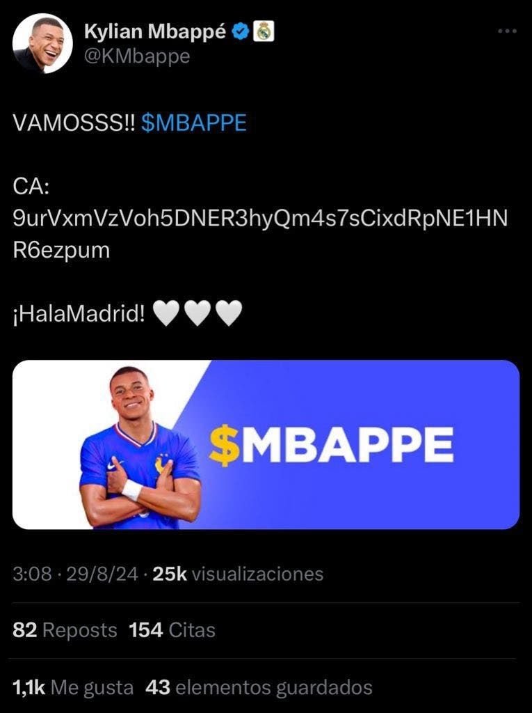 Rețelele sociale ale lui Kylian Mbappe au fost hackuite! Mesajele bizare postate_2