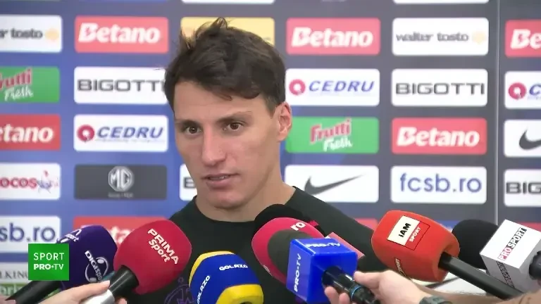 Risto Radunovic, după FCSB - LASK Linz 1-0 (29.08.2024)