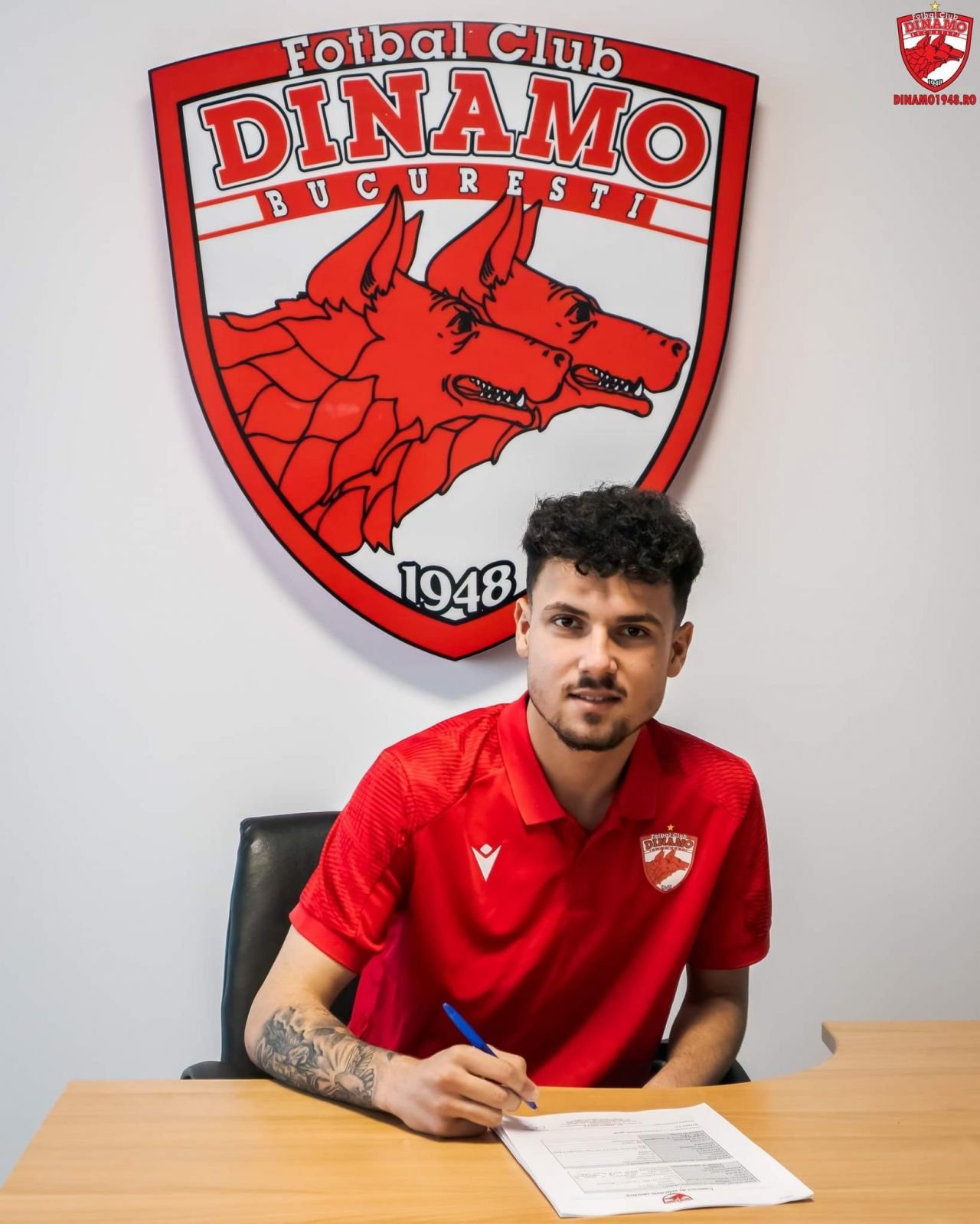 Încă un Dănciulescu la Dinamo! Cine este Gezualdo Dănciulescu, care a înscris în Liga de Tineret în 2-2 cu Farul Constanța: ”Banda stângă este a lui”_3