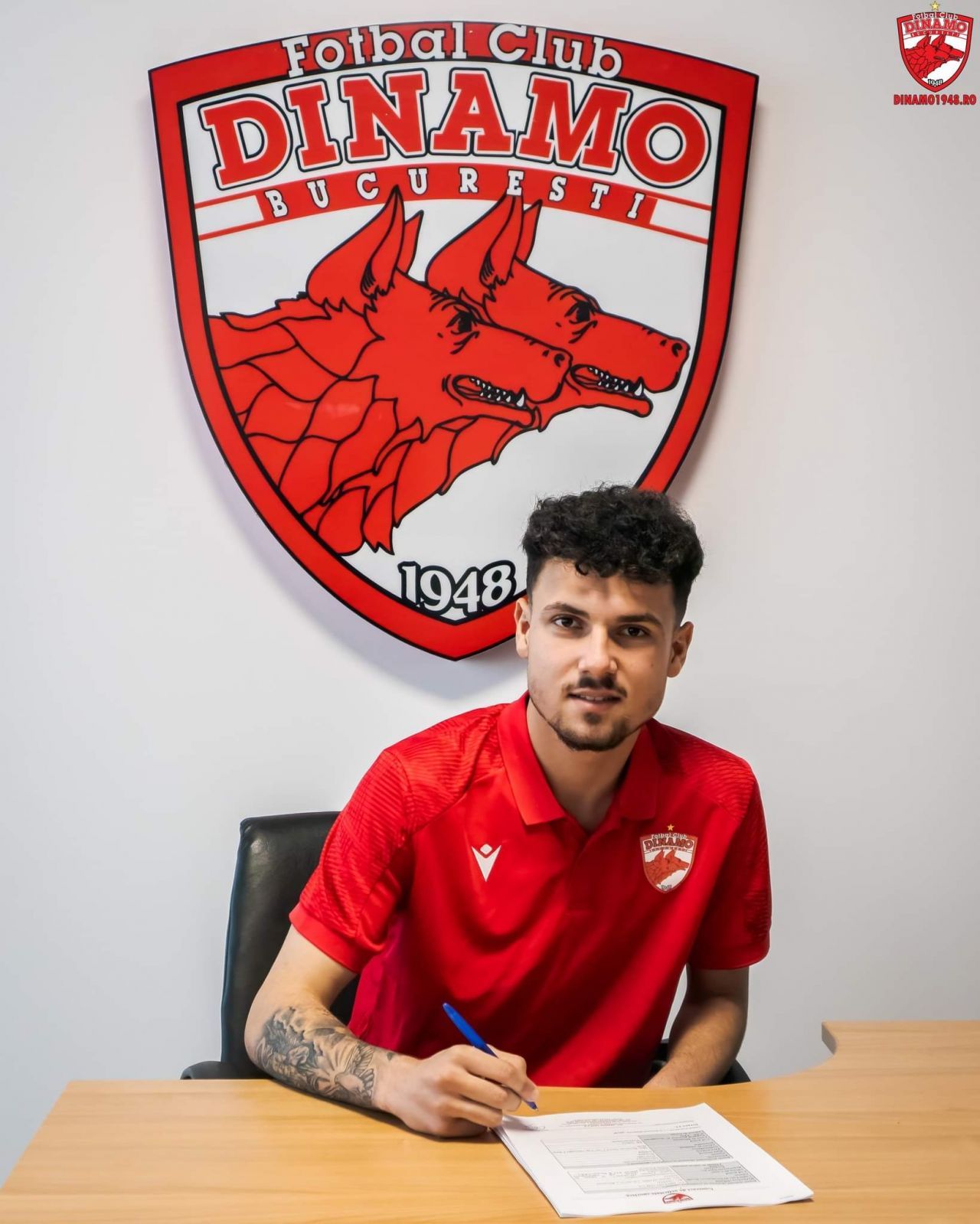 Încă un Dănciulescu la Dinamo! Cine este Gezualdo Dănciulescu, care a înscris în Liga de Tineret în 2-2 cu Farul Constanța: ”Banda stângă este a lui”_3