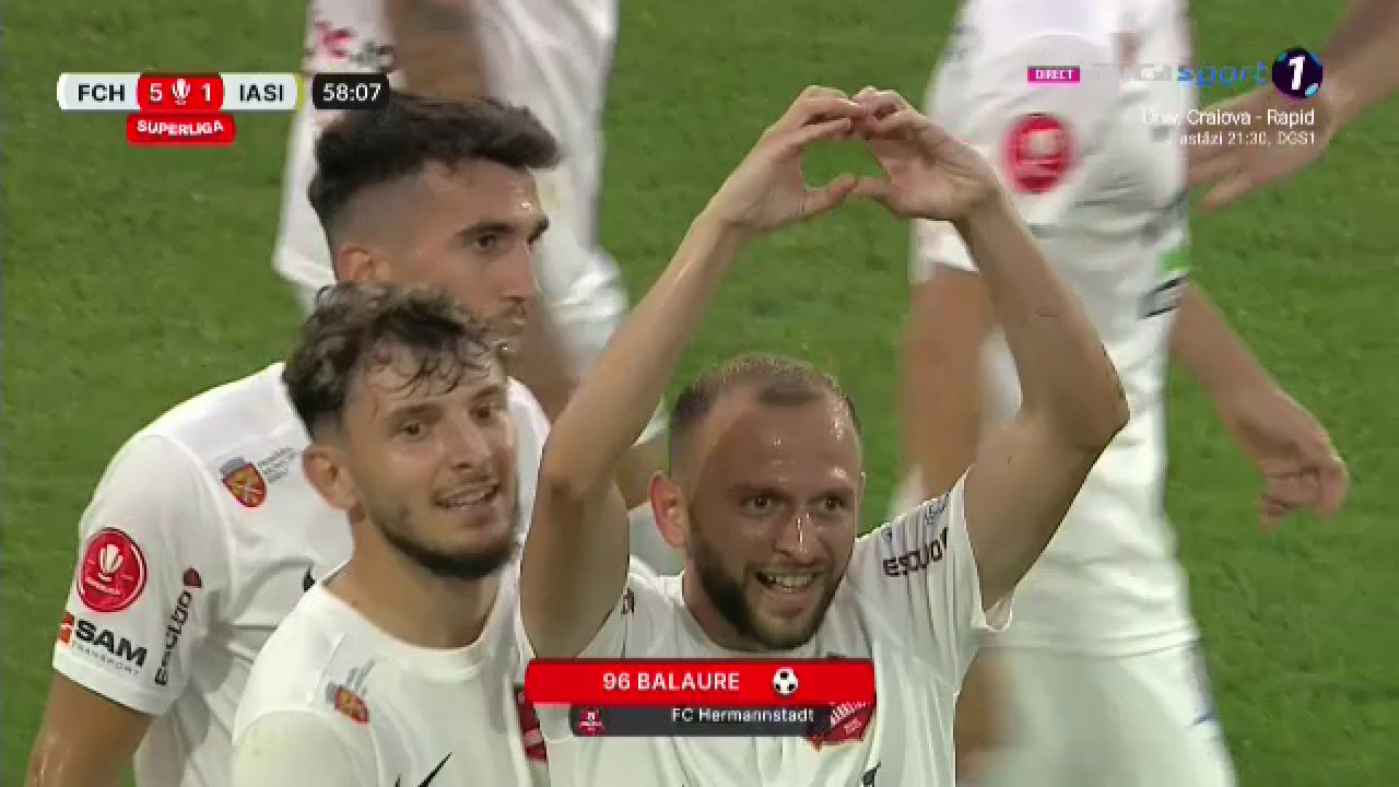 FC Hermannstadt - Poli Iași 6-2! Sibienii, lecție de fotbal predată elevilor lui Tony da Silva_1