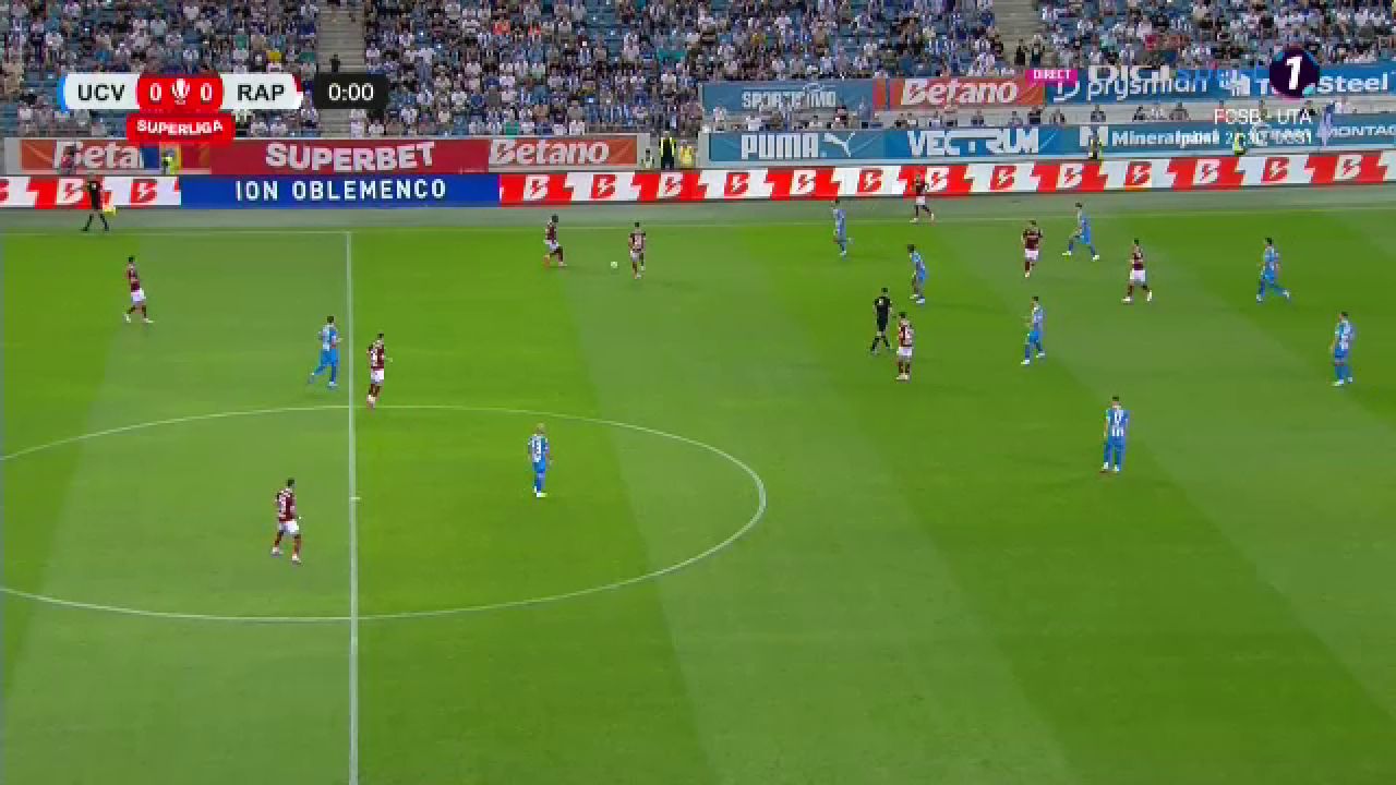 Universitatea Craiova - Rapid 1-1 | Remiză de foc pe