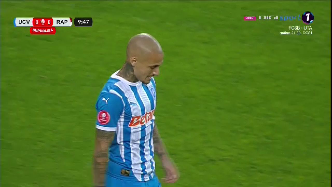 Universitatea Craiova - Rapid 1-1 | Remiză de foc pe