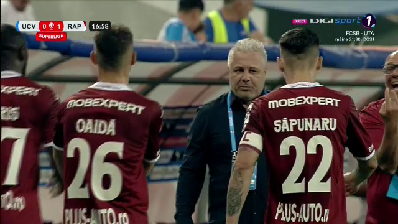 Universitatea Craiova - Rapid 1-1 | Remiză de foc pe