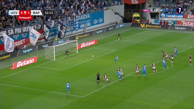 Universitatea Craiova - Rapid 1-1 | Remiză de foc pe 