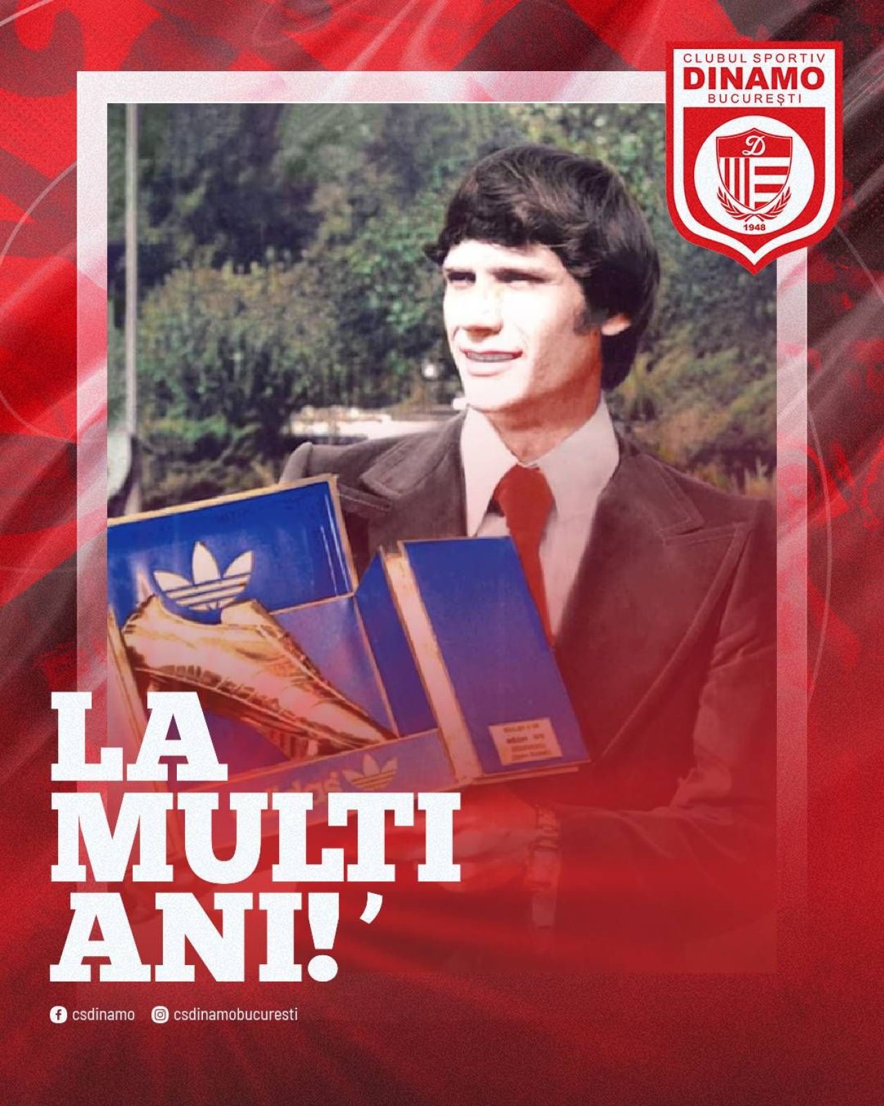 ”Cel mai mare atacant dinamovist”, întrecut doar de Lionel Messi și Cristiano Ronaldo, împlinește astăzi 74 de ani!_4