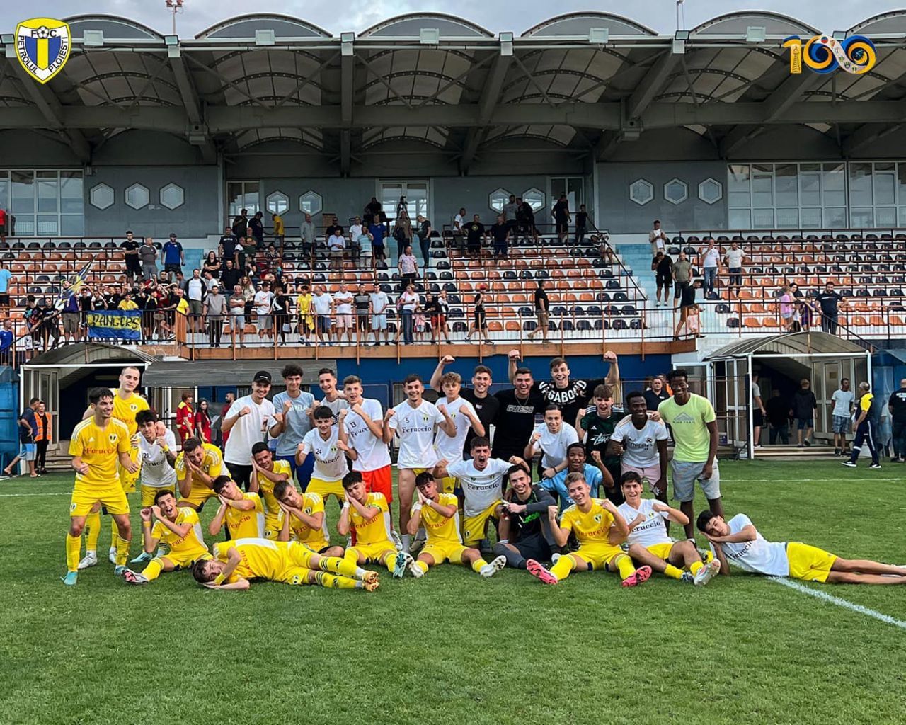 Nou-înființata Petrolul 2 Ploiești, cu un copil de 14 ani în echipă care apoi a înscris 5 goluri, a jucat primul meci în Liga 3! ”De neuitat”_1