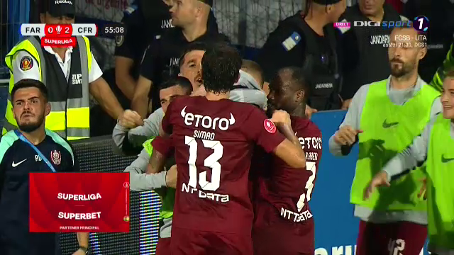 Farul Constanța - CFR Cluj 0-3 | Dan Petrescu i-a răpus 
