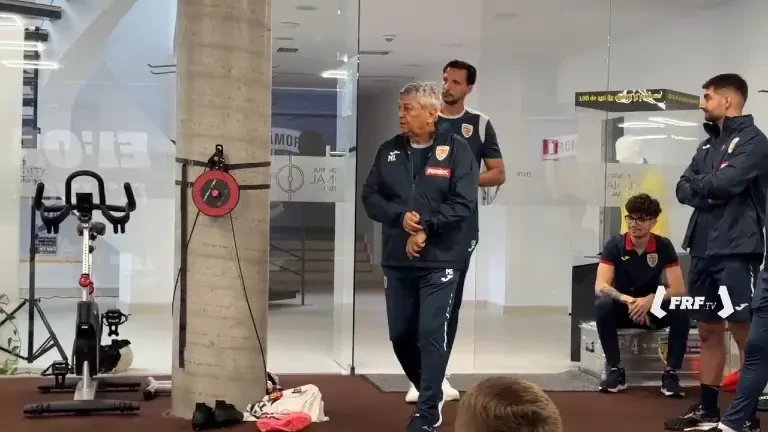 Mircea Lucescu, primul antrenament la echipa națională (01.09.2024)