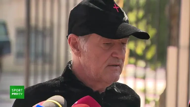 Gigi Becali, euforic după ce a reușit să-l transfere pe B&icirc;rligea la FCSB (3 septembrie 2024)