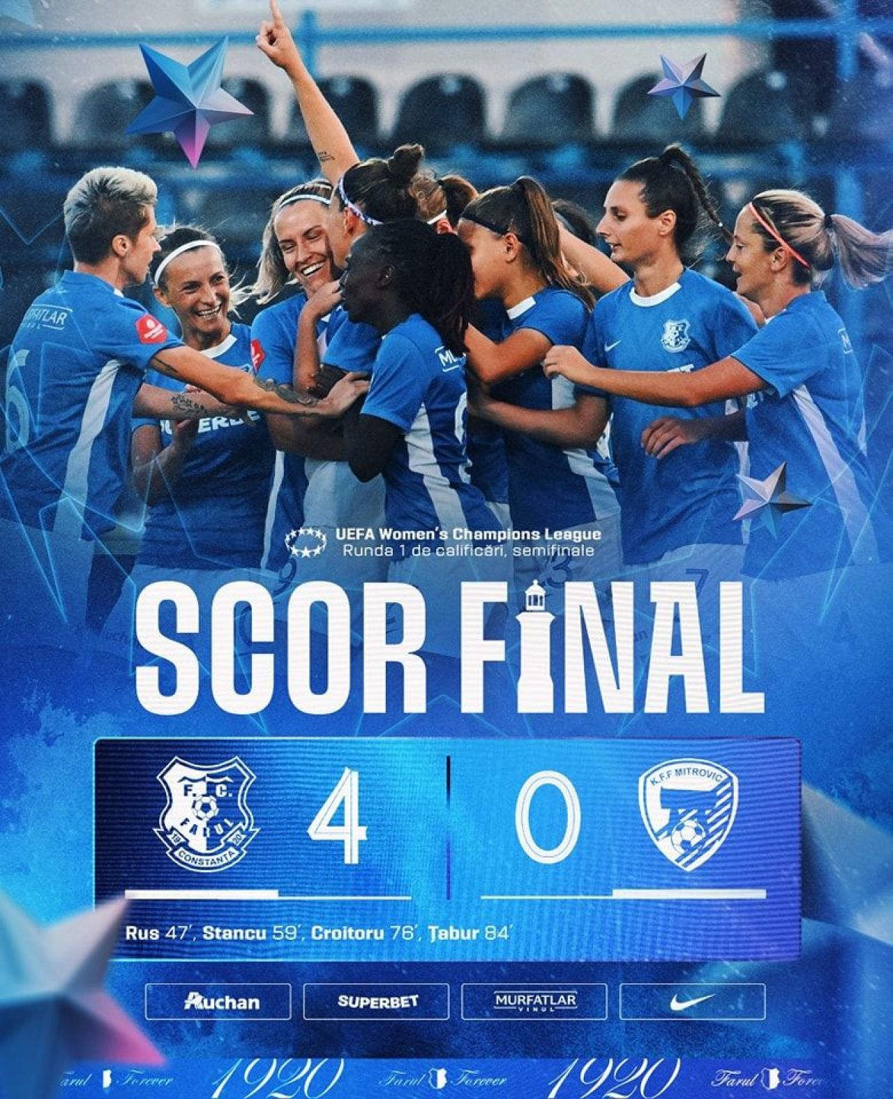 Gică Hagi, victorie dătătoare de speranțe în Liga Campionilor! Urmează pentru Farul înfruntarea contra campioanei Norvegiei_2
