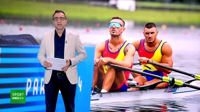Campionul olimpic de la canotaj, Florin Enache, l-a întâlnit pe Marius Niculae, idolul lui din fotbal (05.09.2024)