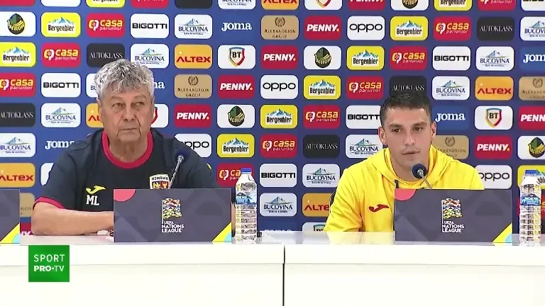 Mircea Lucescu și Nicolae Stanciu, conferință de presă înainte de Kosovo - România (05.09.2024)