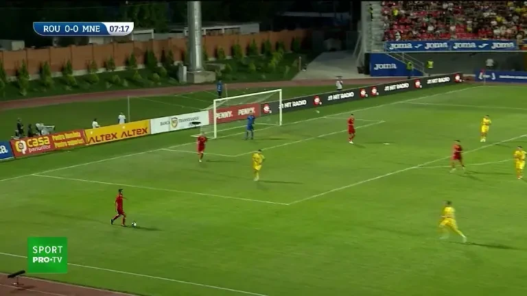 România U21 - Muntenegru U21 (Gol Louis Munteanu, minutul 8)