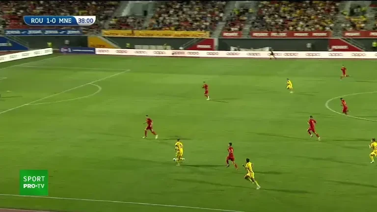 România U21 - Muntenegru U21. (Ocazie Louis Munteanu, minutul 39)
