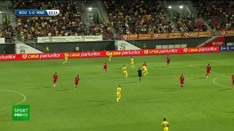 România U21 - Muntenegru U21 (Ocazie Cătălin Cîrjan, minutul 64)