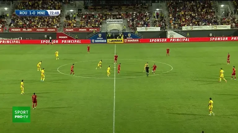 România U21 - Muntenegru U21 (Ocazie Ianis Stoica, minutul 73)