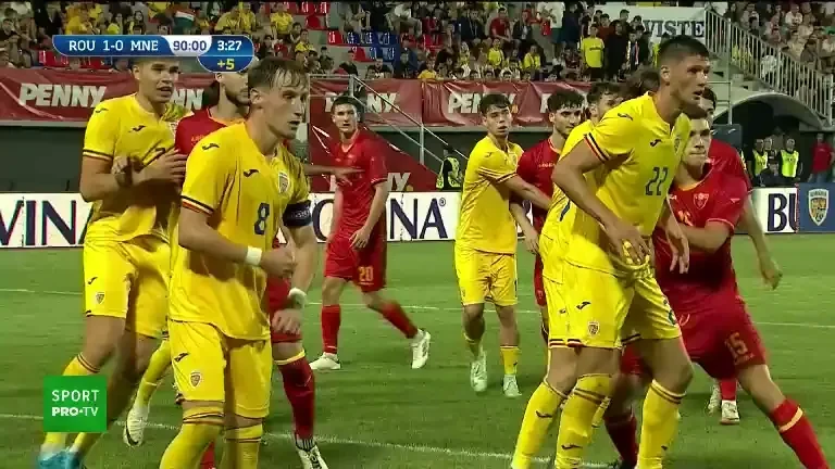 România U21 - Muntenegru U21 (Ocazie Aleksa Cetkovic, minutul 90+4)