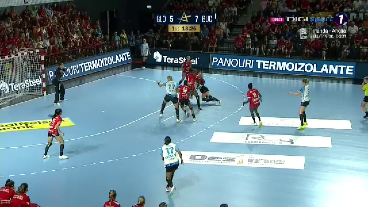 Gloria Bistrița-Năsăud - CSM București 30-26, în EHF Champions League! Ardelencele le-au spulberat visele europene