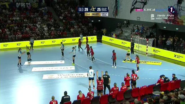 Gloria Bistrița-Năsăud - CSM București 30-26, în EHF Champions League! Ardelencele le-au spulberat visele europene 