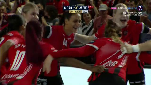 Gloria Bistrița-Năsăud - CSM București 30-26, în EHF Champions League! Ardelencele le-au spulberat visele europene