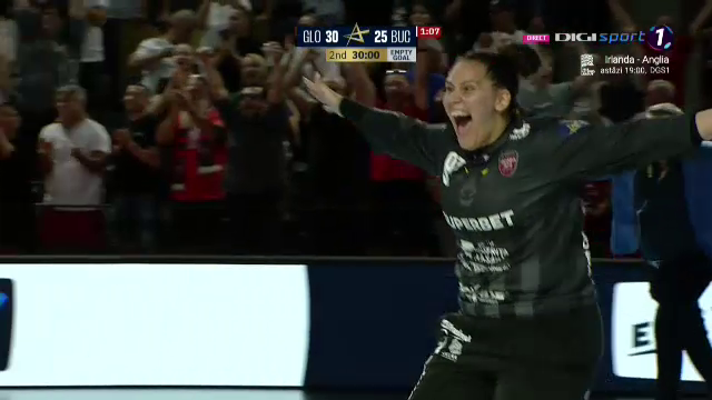 Gloria Bistrița-Năsăud - CSM București 30-26, în EHF Champions League! Ardelencele le-au spulberat visele europene 