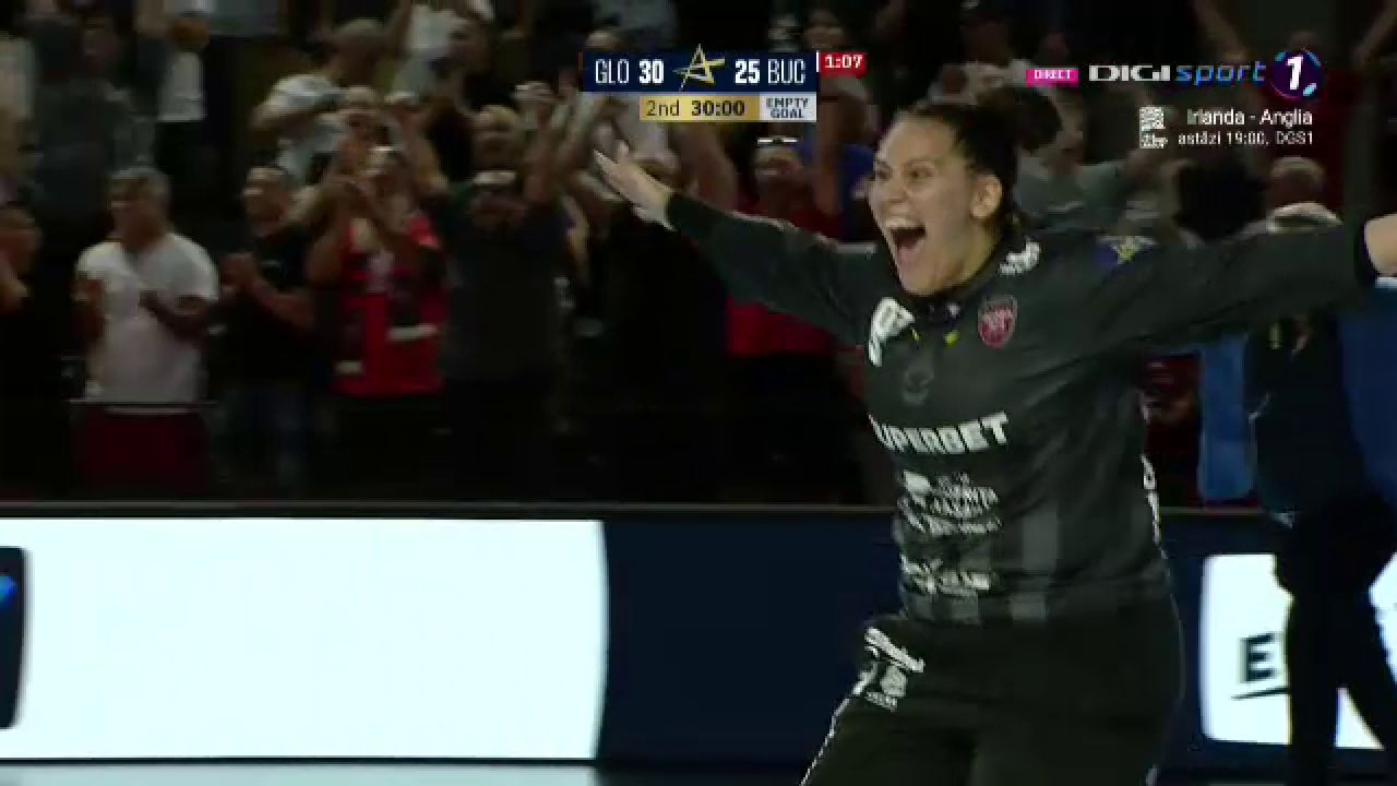 Gloria Bistrița-Năsăud - CSM București 30-26, în EHF Champions League! Ardelencele le-au spulberat visele europene