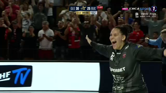 Gloria Bistrița-Năsăud - CSM București 30-26, în EHF Champions League! Ardelencele le-au spulberat visele europene 