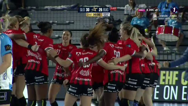 Gloria Bistrița-Năsăud - CSM București 30-26, în EHF Champions League! Ardelencele le-au spulberat visele europene 