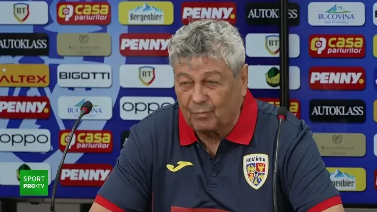 Conferință de presă Mircea Lucescu și Răzvan Marin înainte de România - Lituania (08.09.2024)