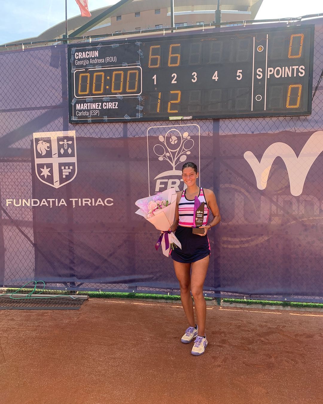 Prima româncă eliminată de pe tabloul Ţiriac Foundation Trophy_14