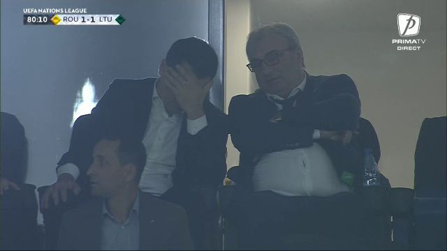 Răzvan Burleanu și-a pus mâinile în cap! Gestul făcut de președintele FRF în direct la TV_10