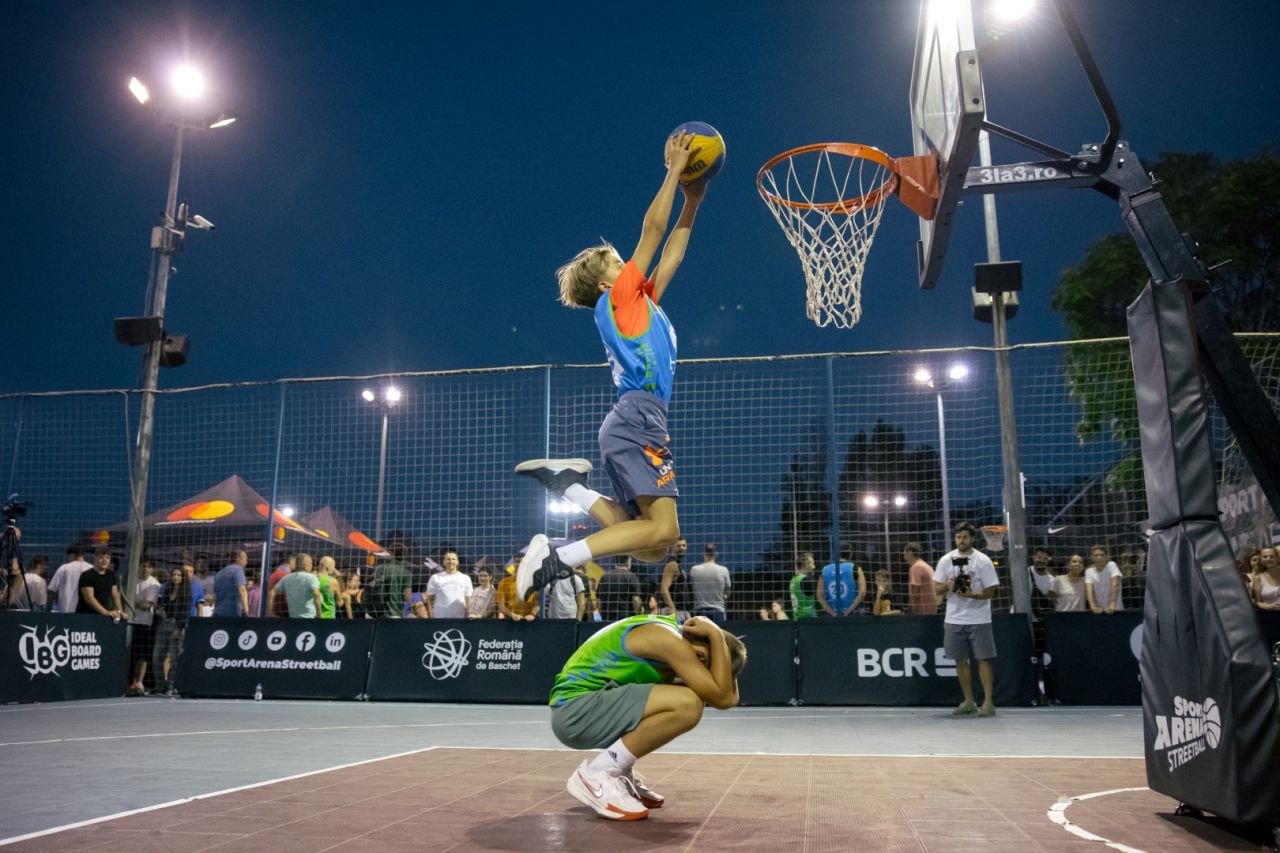 Final festiv la BCR Sport Arena Streetball 2024: Andrei Pavel și Anghel Damian în duel cu campionii Europei din 2014. Toma Brenciu, coșul decisiv_3