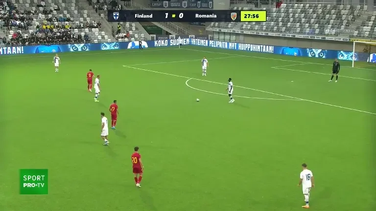 Finlanda U21 - România U21 (Ocazie Cîrjan, minutul 29)
